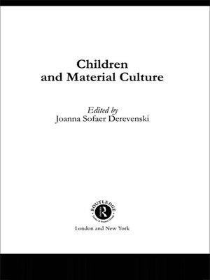cover image of Children and Material Culture